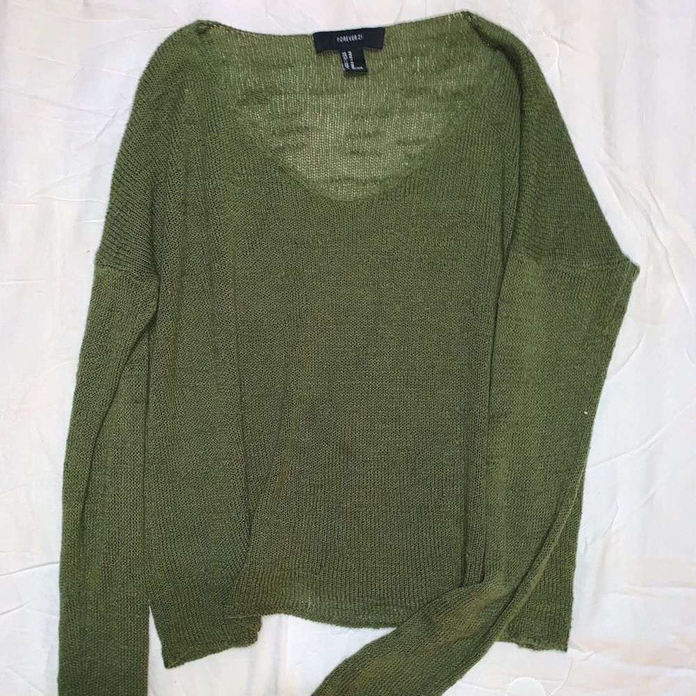 Green Sweater